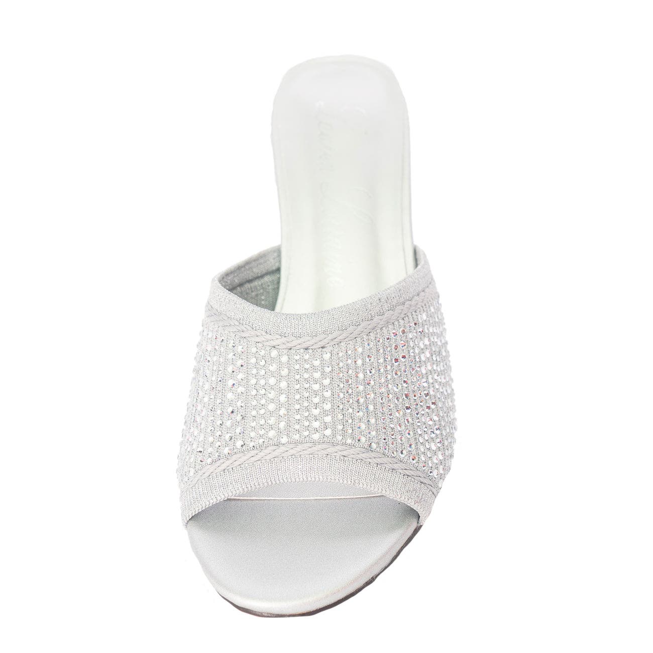 Lauren Lorraine Martha-2 Sandals, Alternate, color, Silver