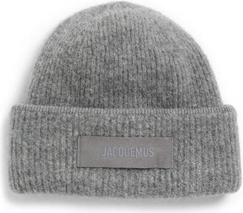 Jacquemus Le Bonnet Grosgrain Alpaca & Wool Blend Beanie | Nordstrom