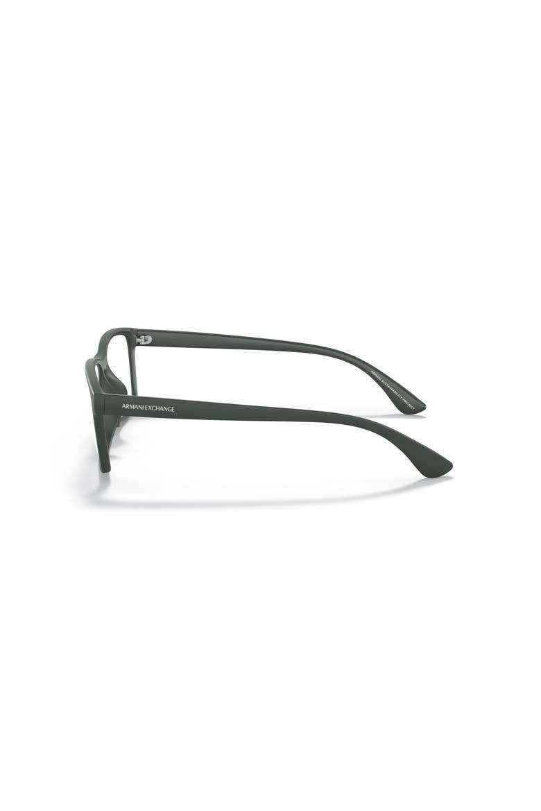 54mm Rectangle optical glasses, Alternate, color, Green