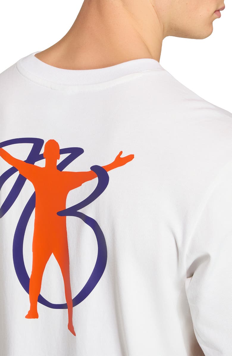 adidas Jude Bellingham Oversized Cotton Graphic T-Shirt, Alternate, color, Off White/ /