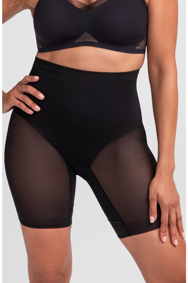 Mid Waist Shorts, Main, color, RUNWAY