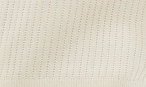 Shop Mango Contrast Trim Sweater Vest In Ecru