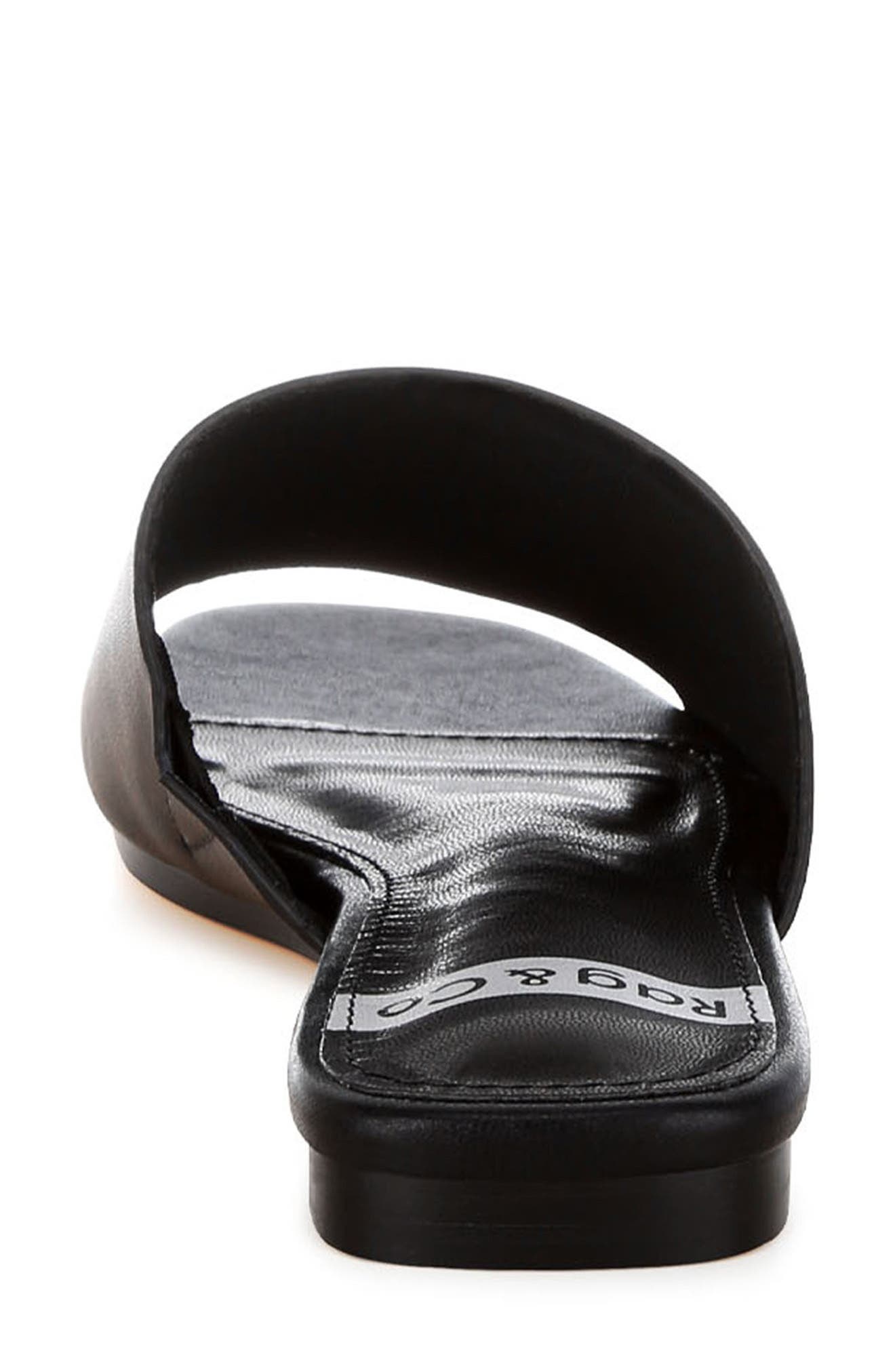 Shanon Slide Sandal, Alternate, color, BLACK
