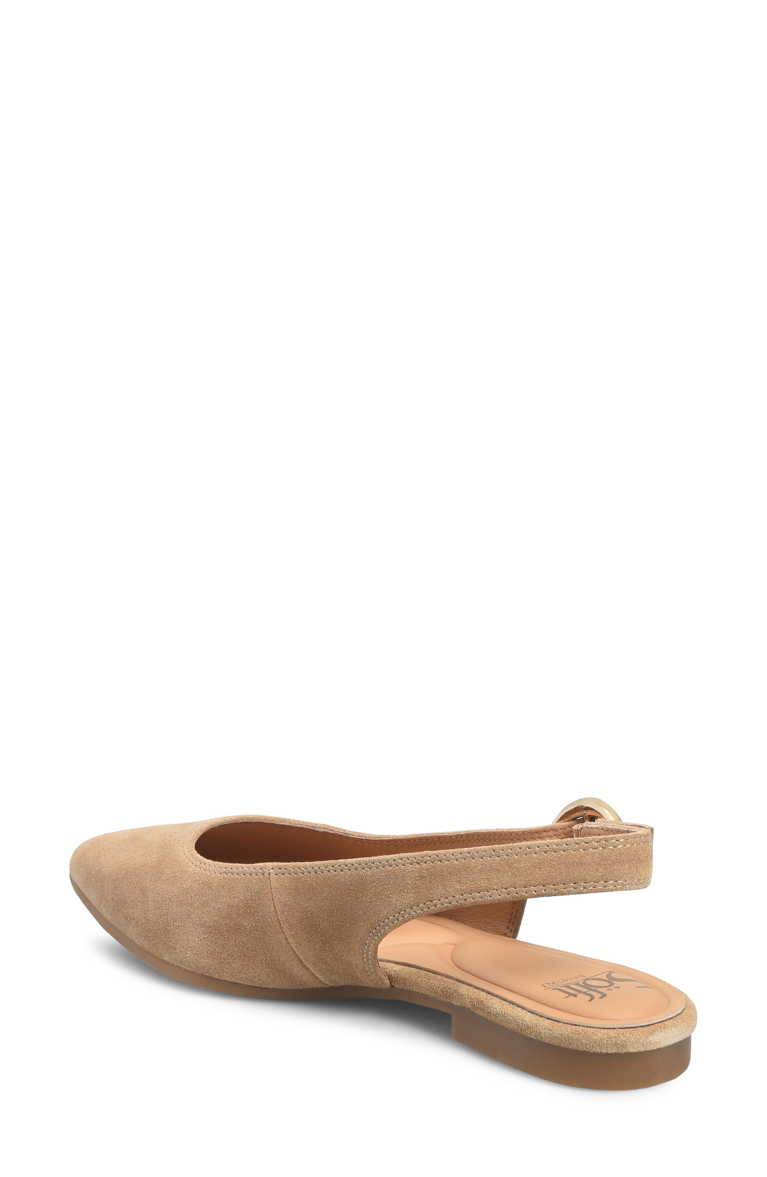 Marcella Slingback Pointed Toe Pump, Alternate, color, BRANDY