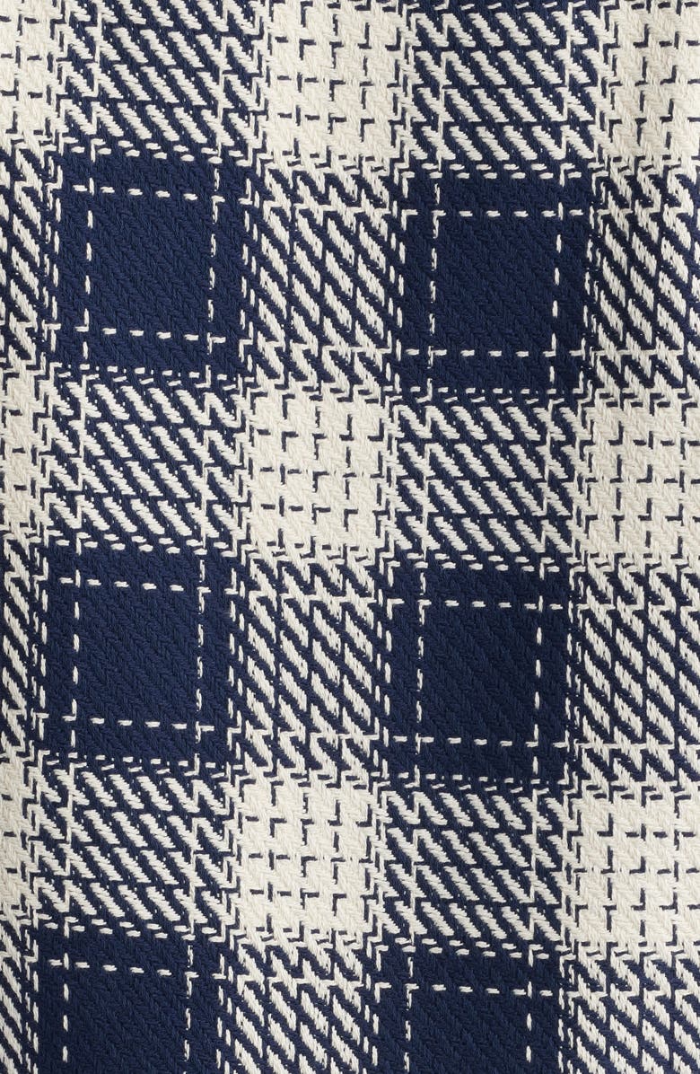 Wax London Whiting Marine Beatnik Button-Up Overshirt, Alternate, color, Marine