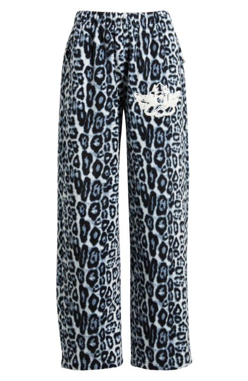 Boys Lie Once A Cheetah Alex Sweatpants In Blue