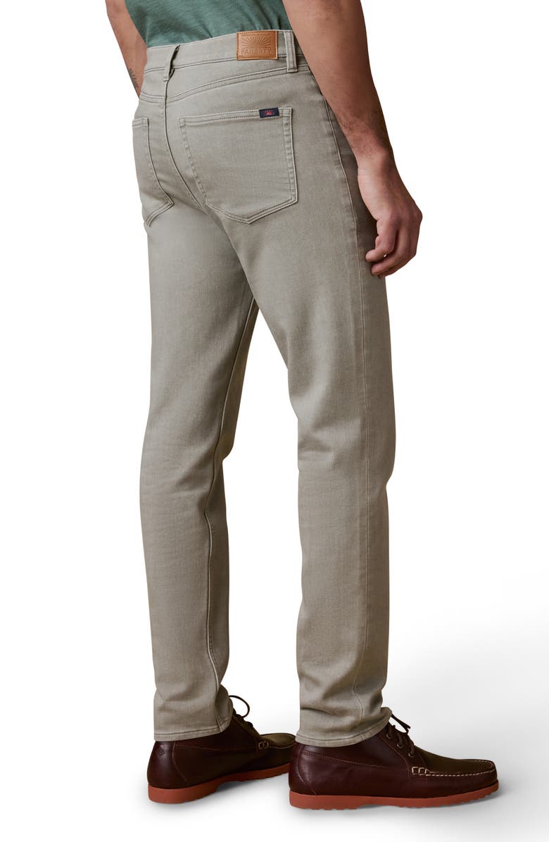 Faherty Terry Five-Pocket Stretch Pants, Alternate, color, Coastal Sage