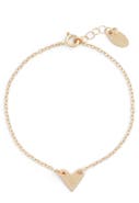 Nashelle Initial Heart Bracelet