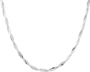 Aurate New York Herringbone Twist Necklace