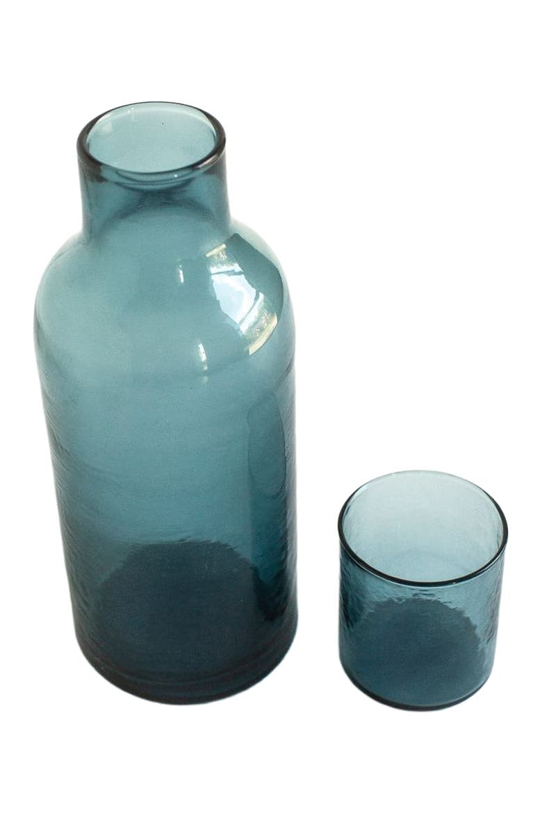Carafe Set, Alternate, color, Blue