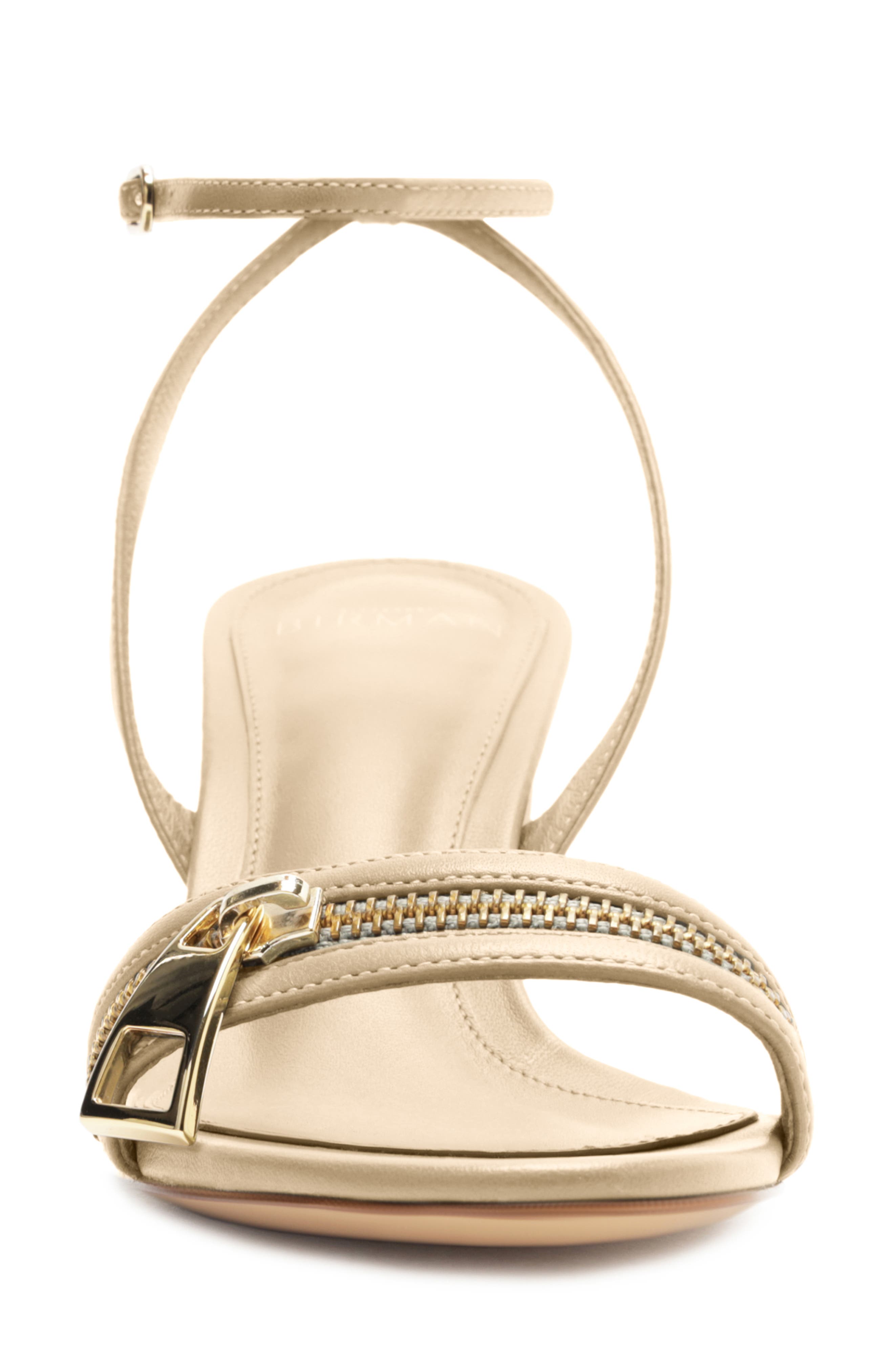 Alexandre Birman Zoe Ankle Strap Sandal, Alternate, color, Chalk