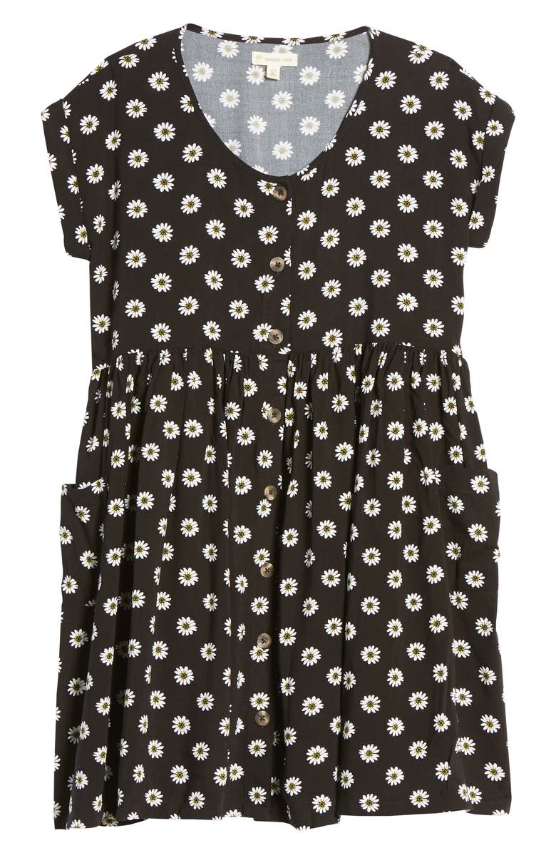 Tucker + Tate Print Button Front Dress, Main, color, 