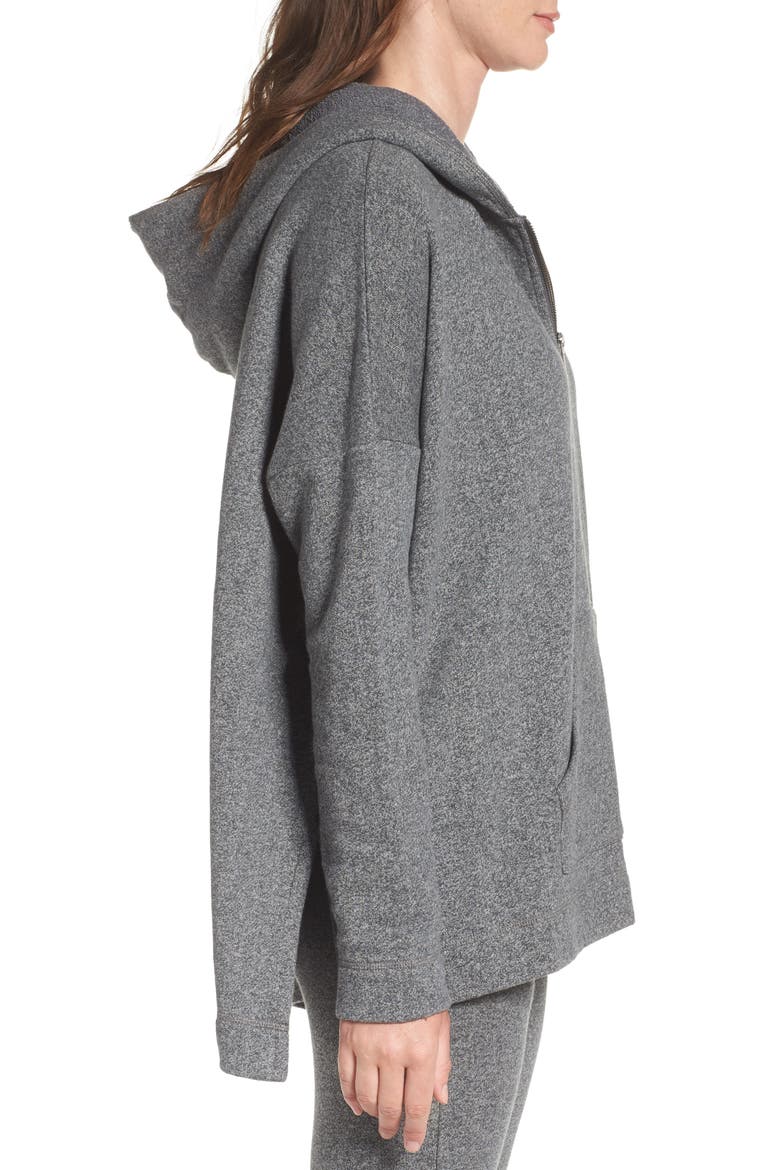 Pearl Oversize Hoodie, Alternate, color, CHARCOAL HEATHER