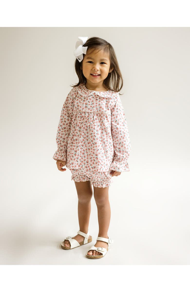 Cuclie Colette Peter Pan Collar Set, Alternate, color, Pink Multi