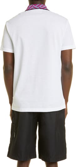 Tailored Fit Greca Collar Polo