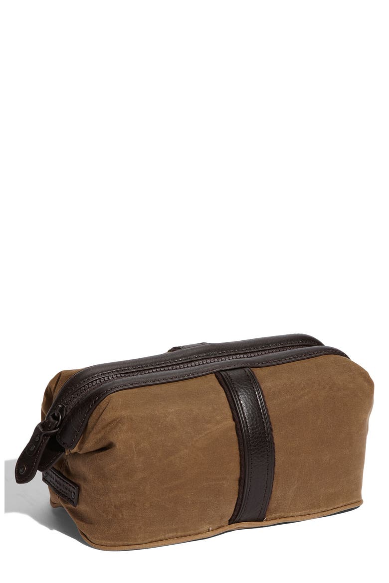 Accessories 'Rivington' Canvas Travel Case, Main, color, KHAKI
