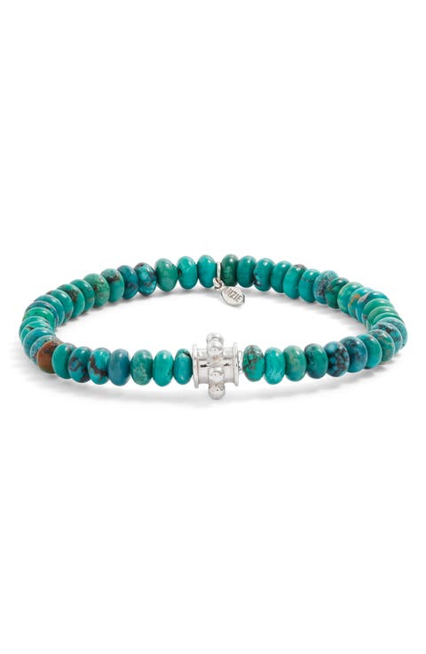 Bohème Beaded Stone Bracelet