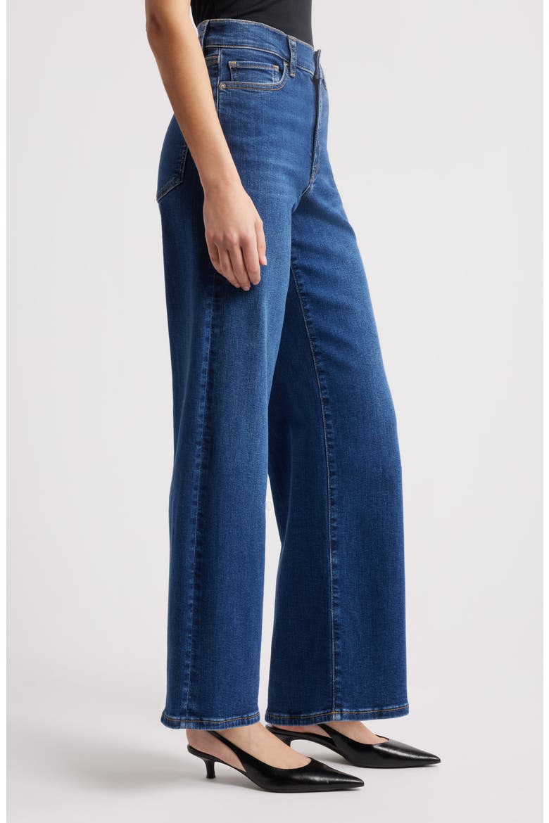 Le Slim Palazzo High Waist Wide Leg Jeans, Alternate, color, FEMMA