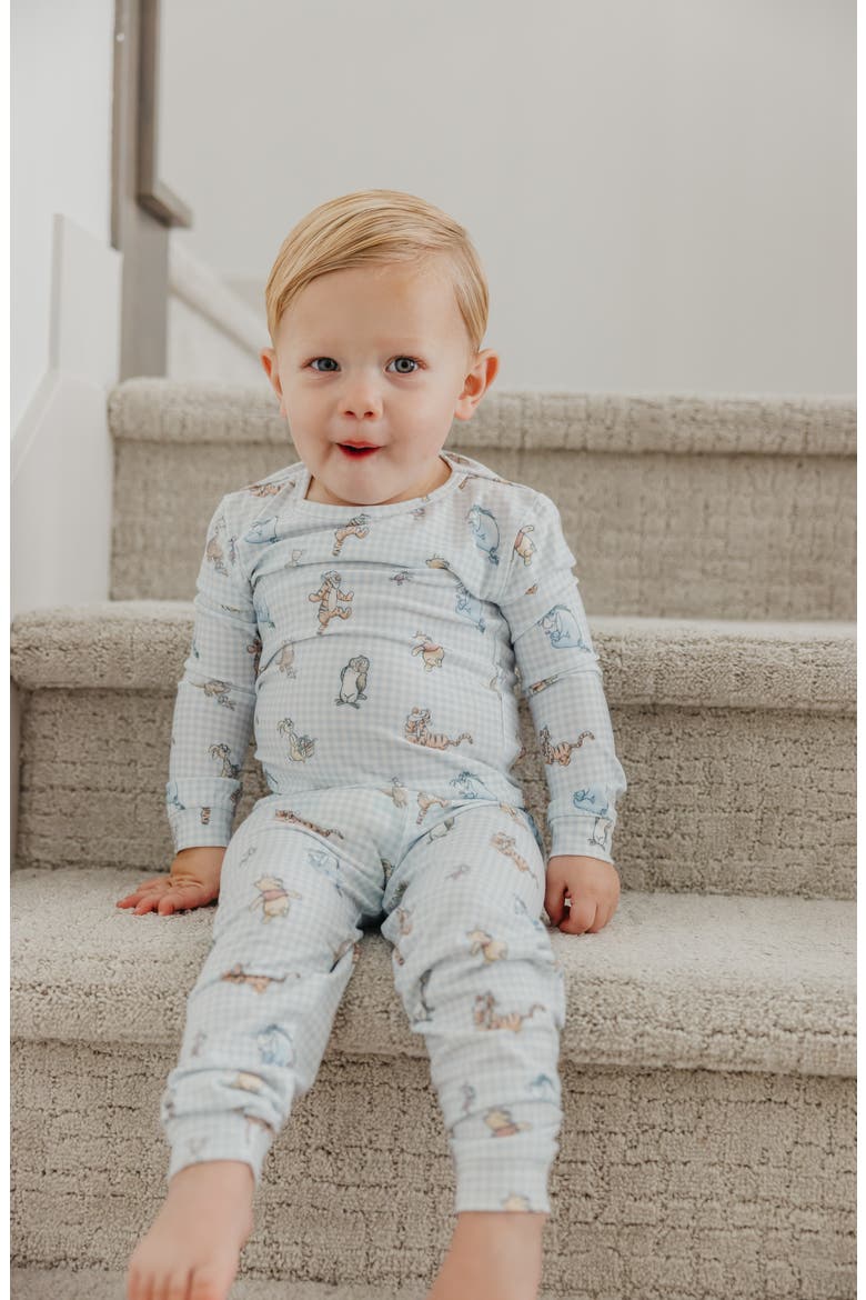 Winnie the Pooh & Friends Fitted Two-Piece Pajamas, Alternate, color, WINNE THE POOH