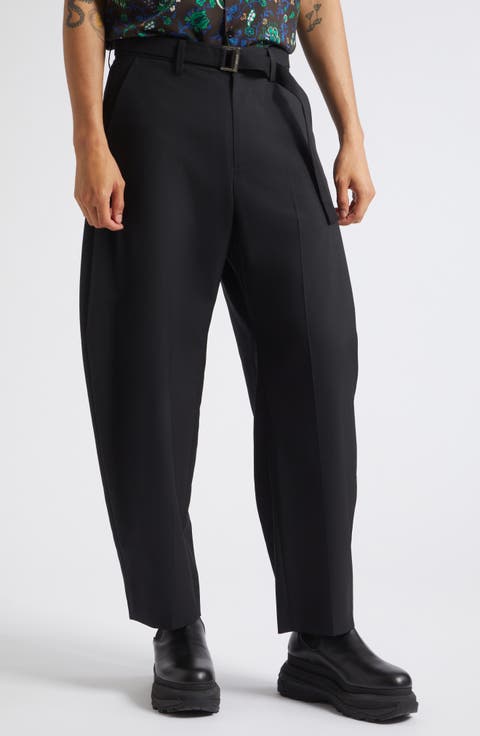 Barrel Leg Suiting Pants