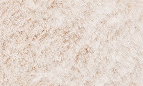 Nodpod Teddy Faux Fur Weighted Sleep Mask In Sand