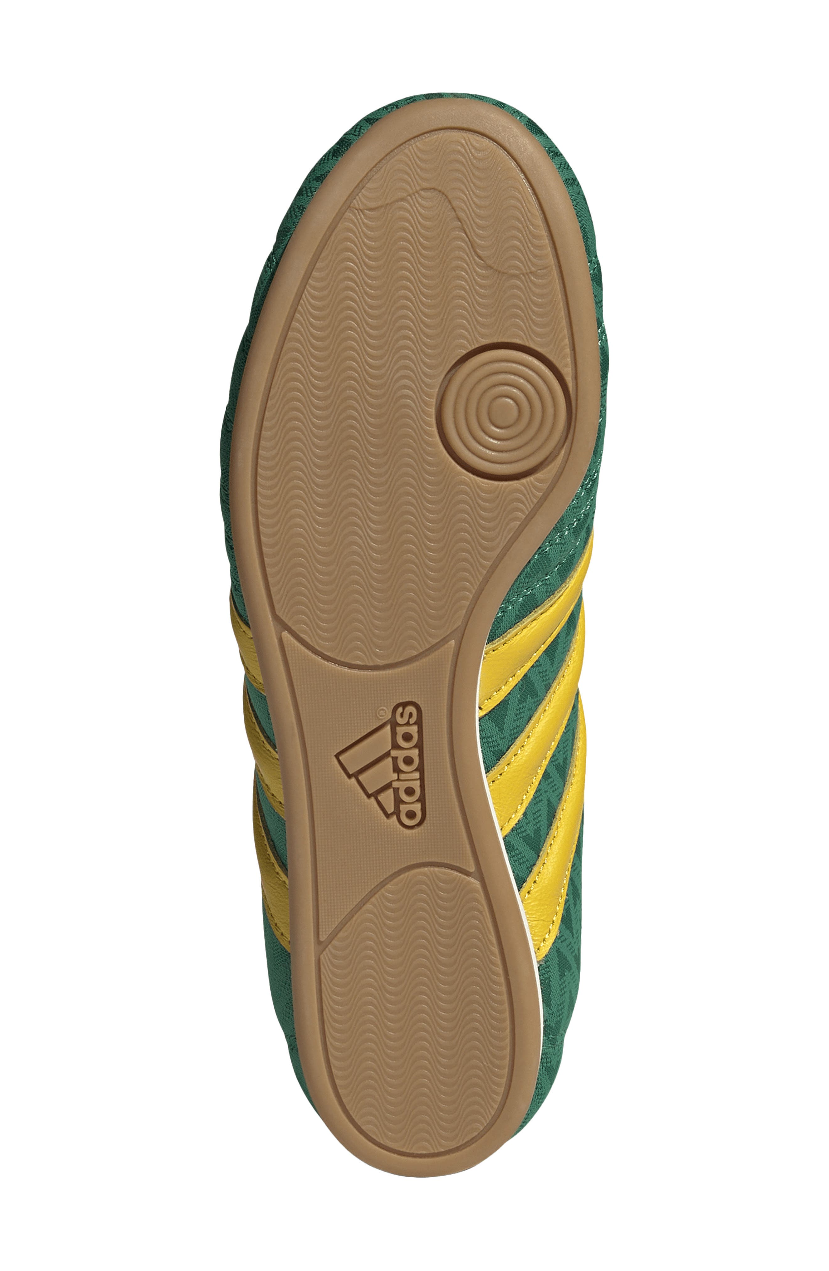 Taekwondo Shoe, Alternate, color, GREEN/ YELLOW/ OFF WHITE