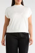 T Tahari Crewneck Shell Sweater
