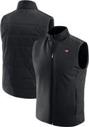 J. Palmer Men's J. Palmer Black San Francisco 49ers Front Office Full-Zip Vest