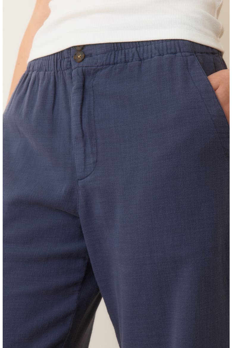Elle Crop Pants, Alternate, color, NAVY