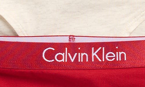 Calvin Klein Motive Cotton Bikini Panties In Multi