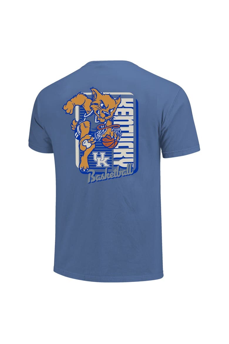 Men's Royal Kentucky Wildcats Comfort Colors Mascot Dunk T-Shirt, Alternate, color, Royal