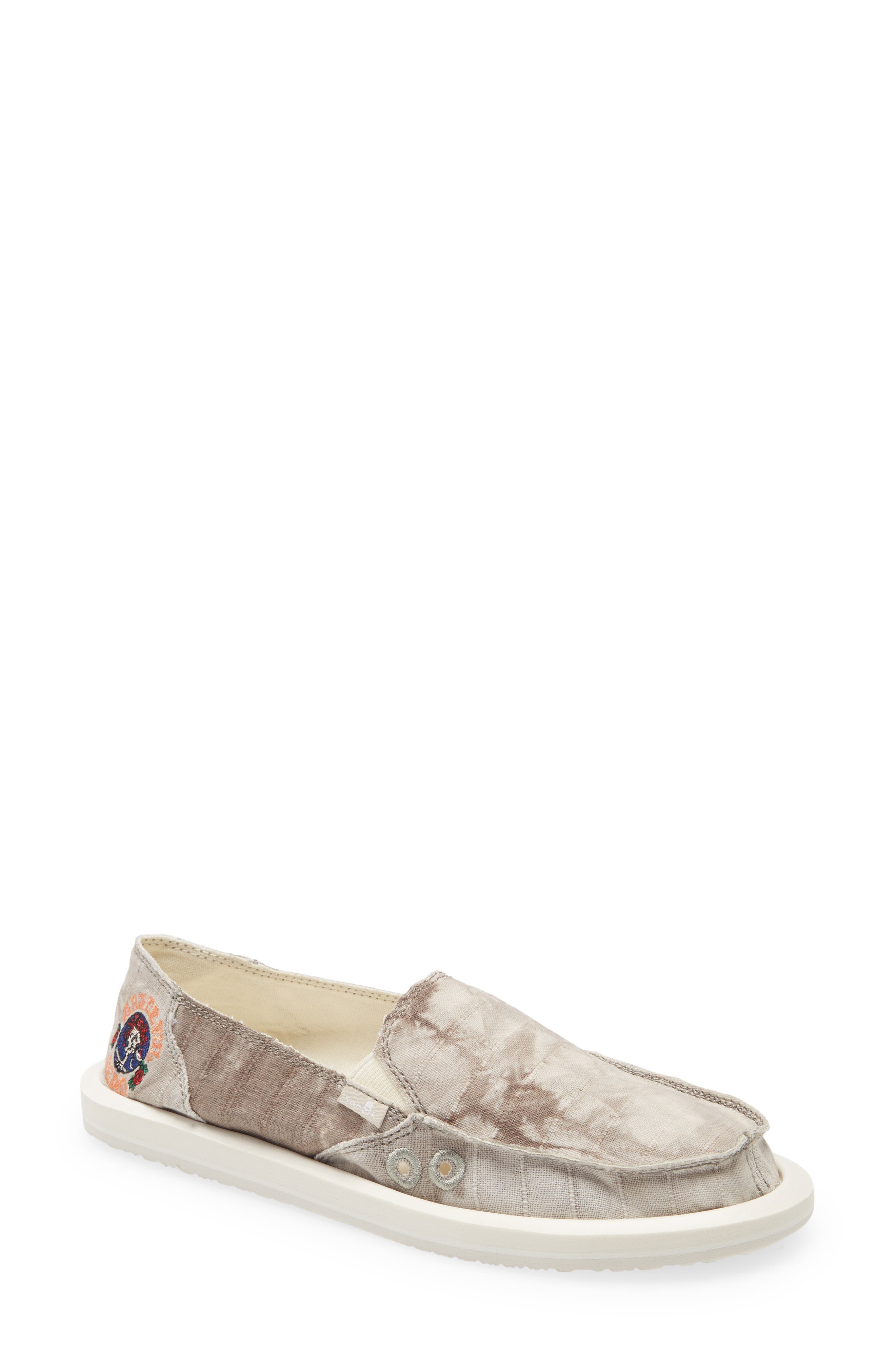 Sanuk Donna Grateful Dead Slip-On Sneaker, Main, color, 