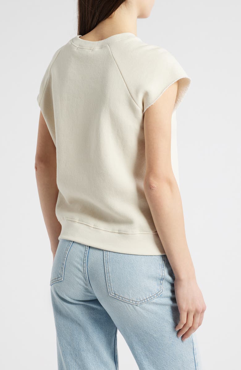 Daydreamer Heart Cutoff Short Sleeve Sweatshirt, Alternate, color, 