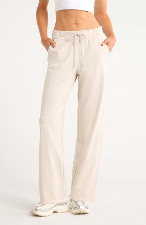 Move In Mid Rise Straight Leg Sweatpants