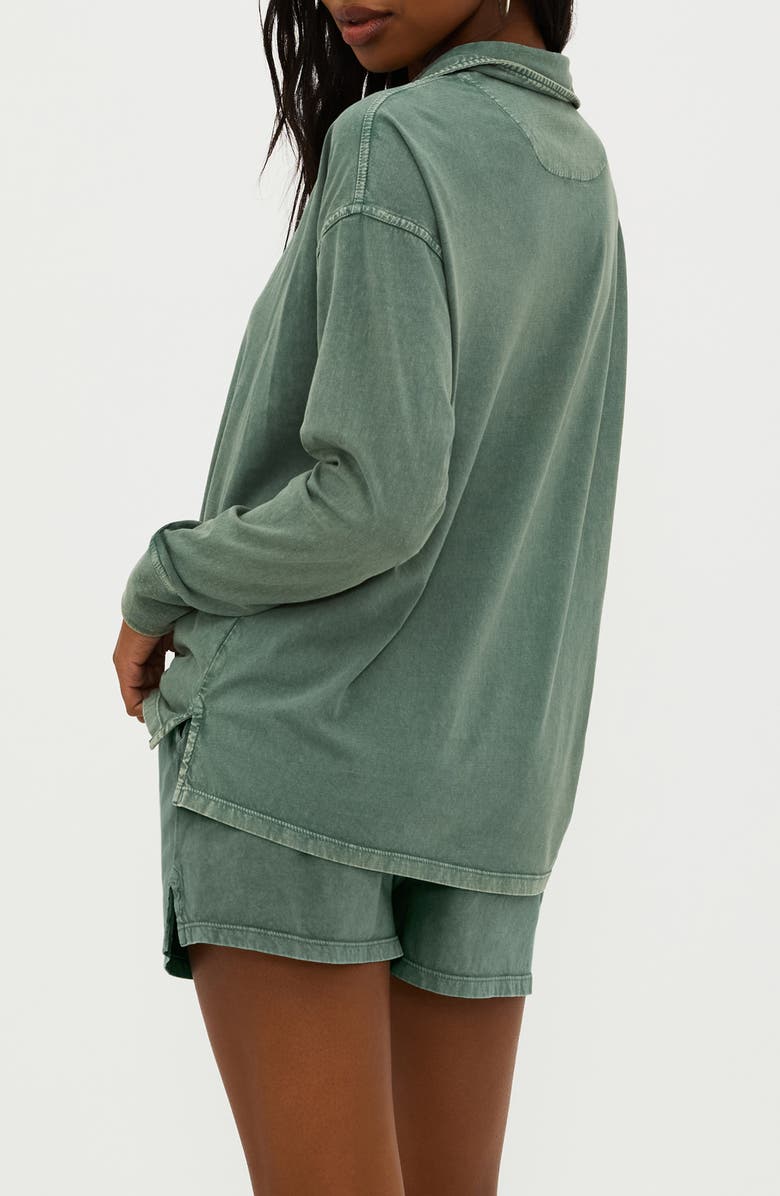 Beach Riot Nico Cotton Drawstring Shorts, Alternate, color, 