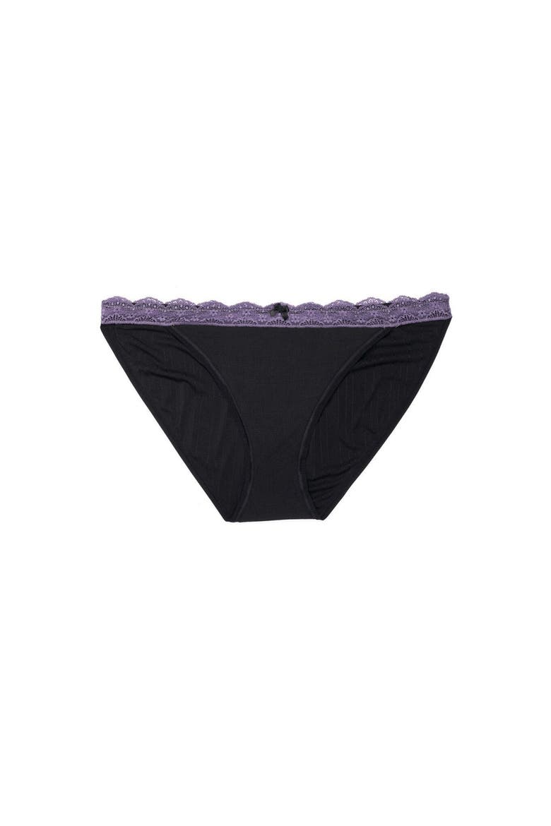 Annabelle Bikini Panties, Alternate, color, Black