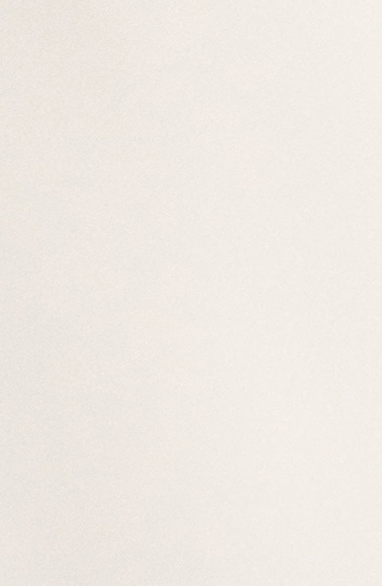 ASTR the Label Makiya Lace Trim Satin Dress, Alternate, color, Cream