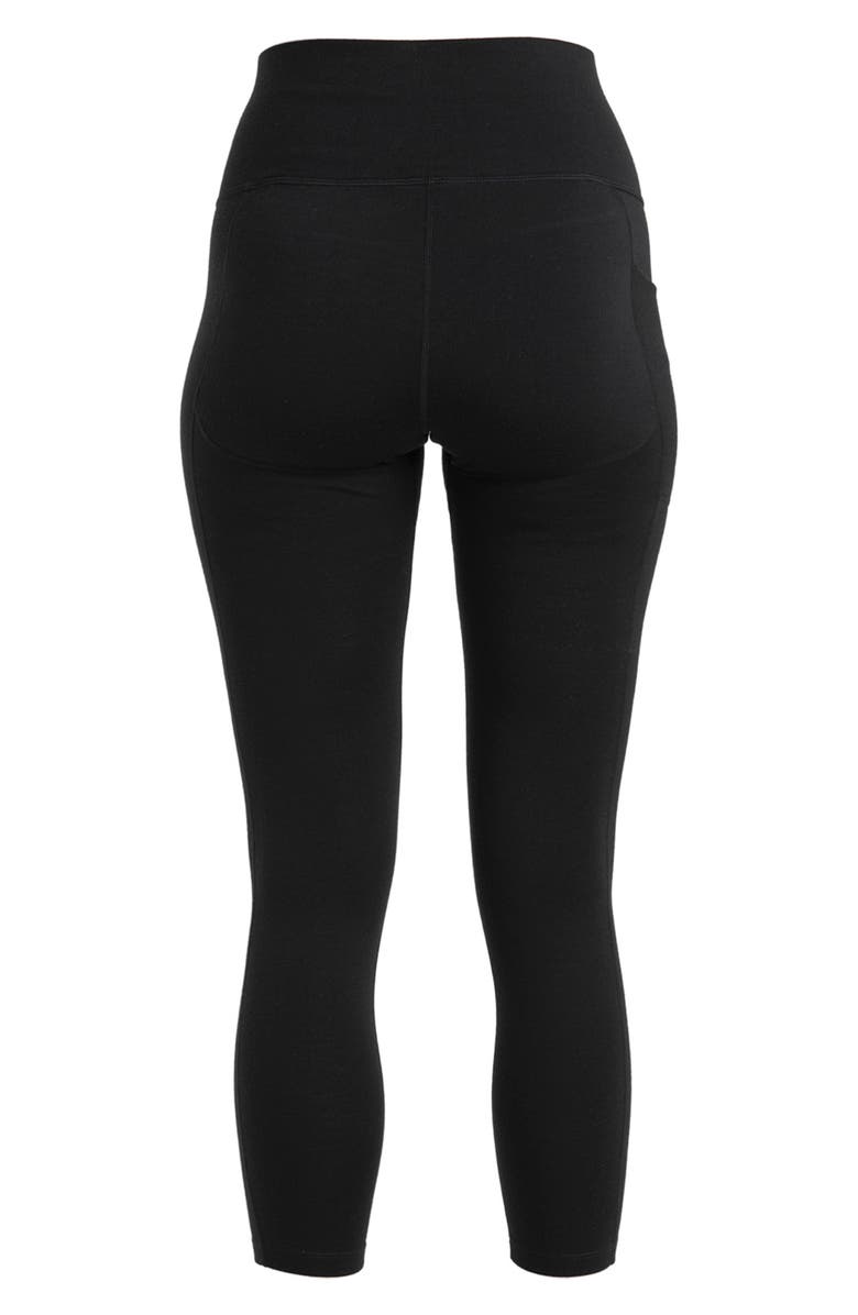 Icebreaker Merino Wool 260 Fastray II Leggings, Alternate, color, Black