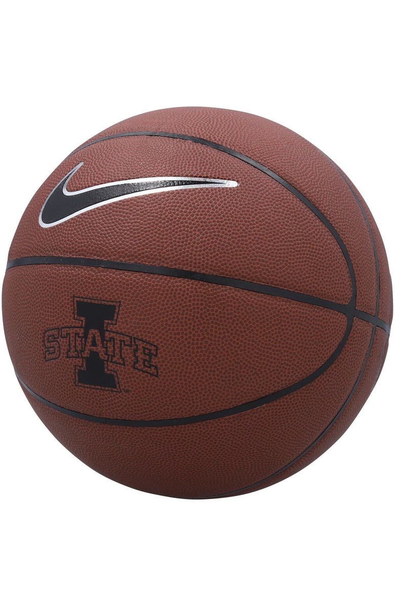 Nike Iowa State Cyclones Team Replica Basketball, Main, color, Brown