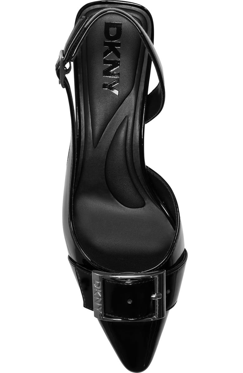 DKNY Naylor Pointed Toe Slingback Pump, Alternate, color, Black