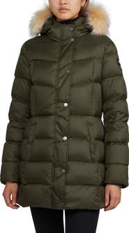 Pajar Roxy Quilted Puffer with Detachable Faux Fur Trim