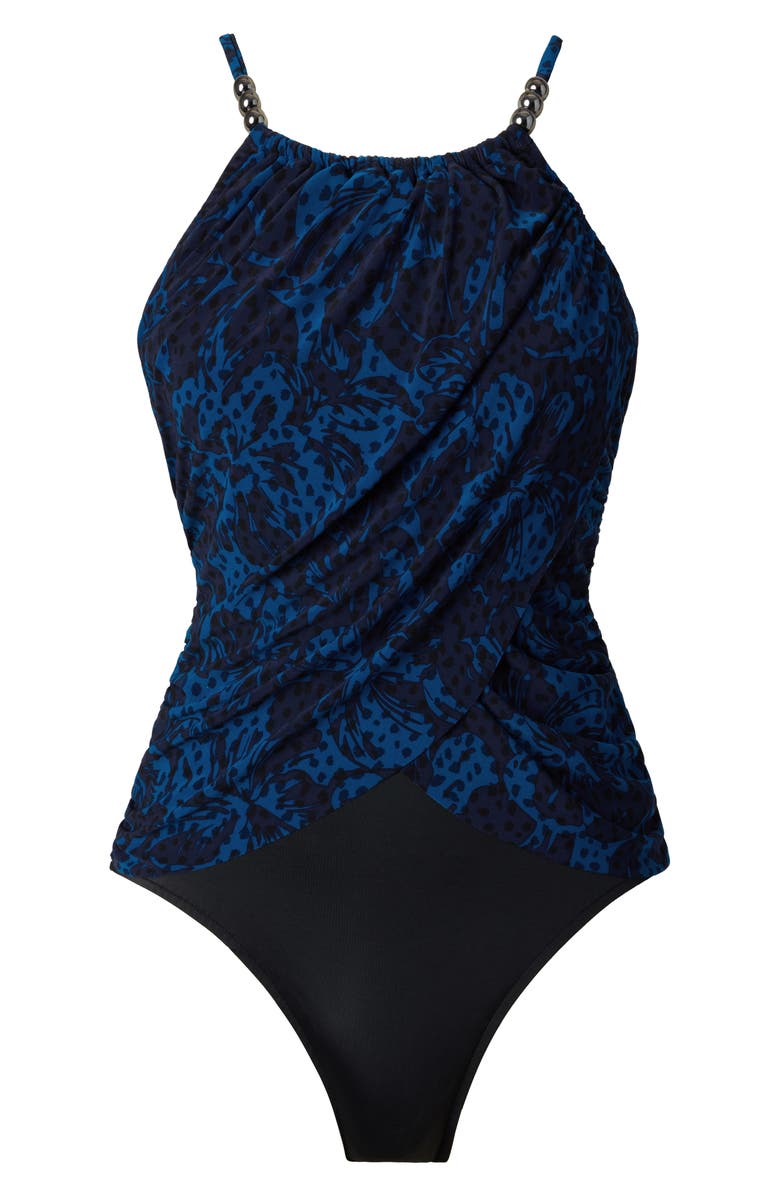 Magicsuit<sup>®</sup> Swoon Lisa Underwire One-Piece Swimsuit, Alternate, color, Navy