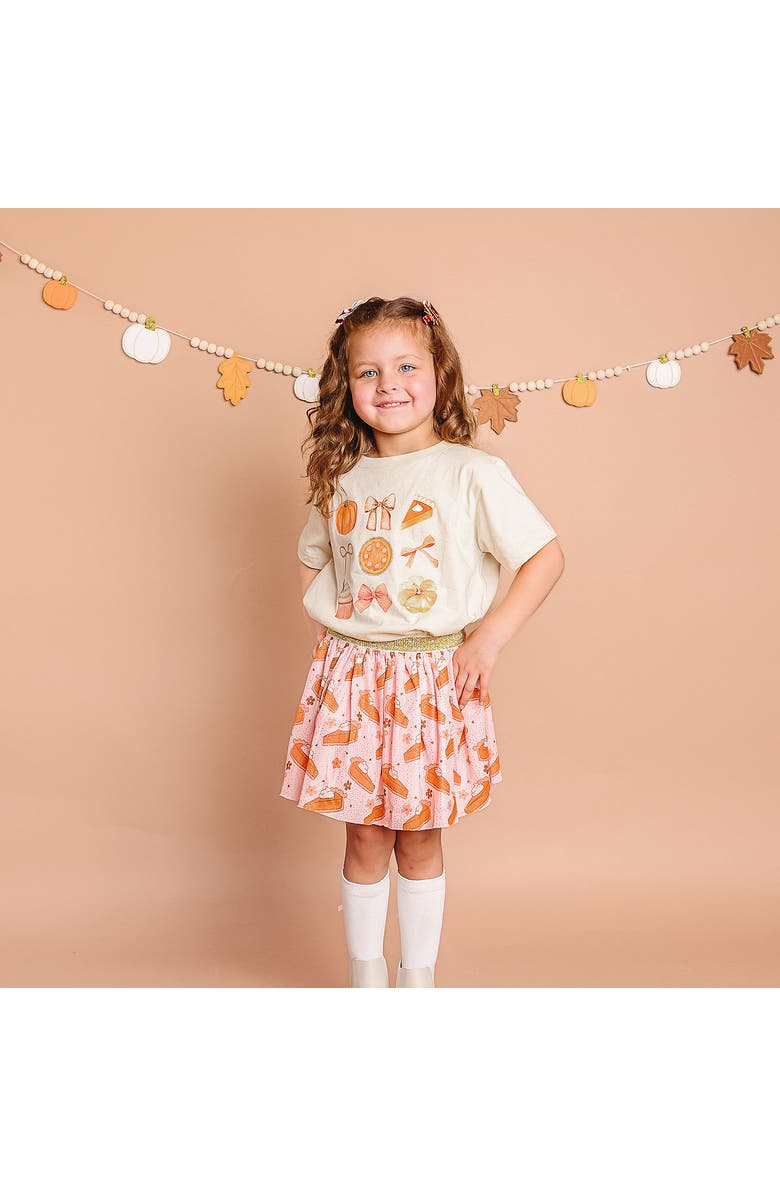 Sweet Wink Pumpkin Pie Thanksgiving Tutu, Alternate, color, Pink