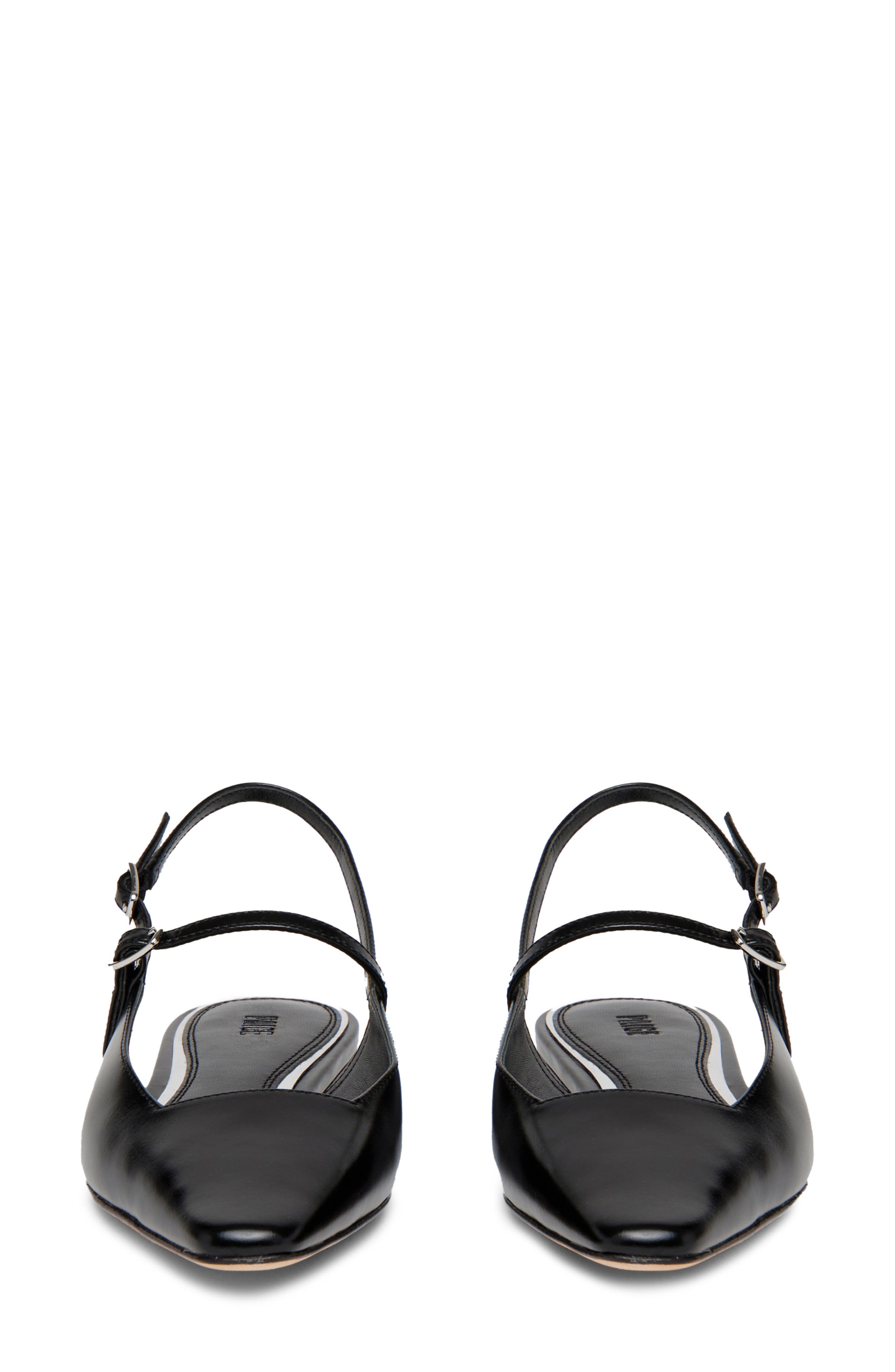 PAIGE Whitley Slingback Mary Jane Flat, Alternate, color, Black