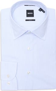 BOSS Hank Kent Slim Fit Stretch Performance Dress Shirt