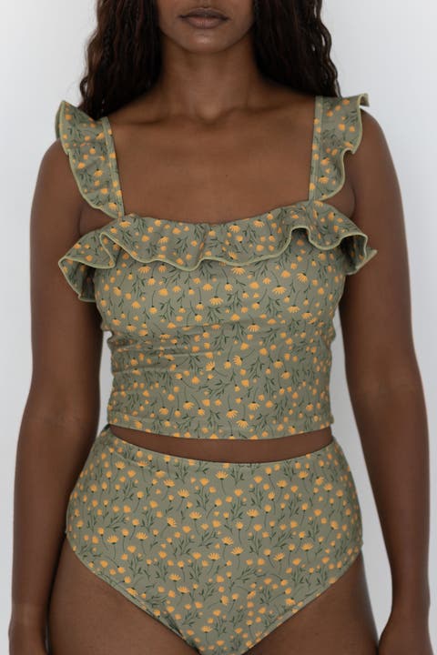 Bella Off Shoulder Tankini Top