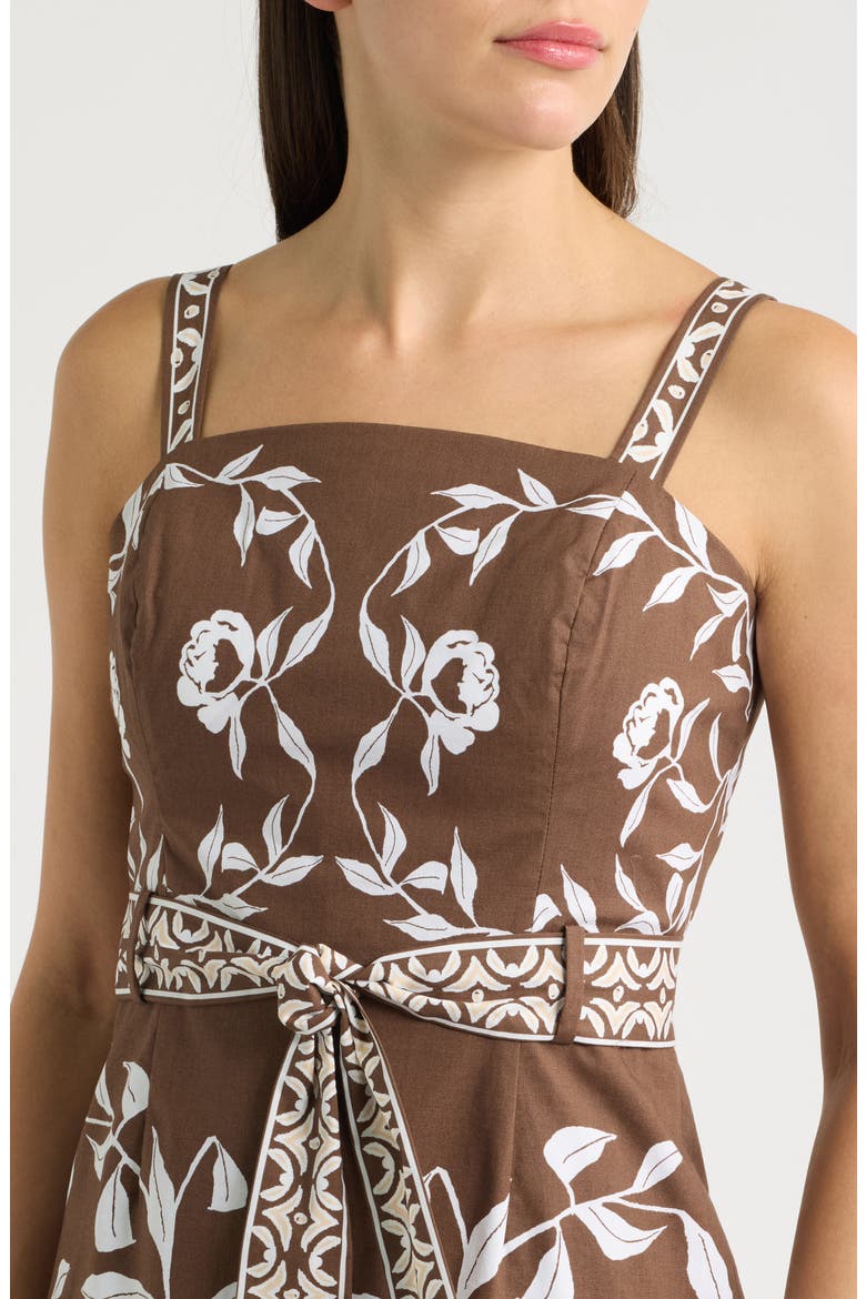 Muireann Skirted Romper, Alternate, color, COCO BEACH MARNI