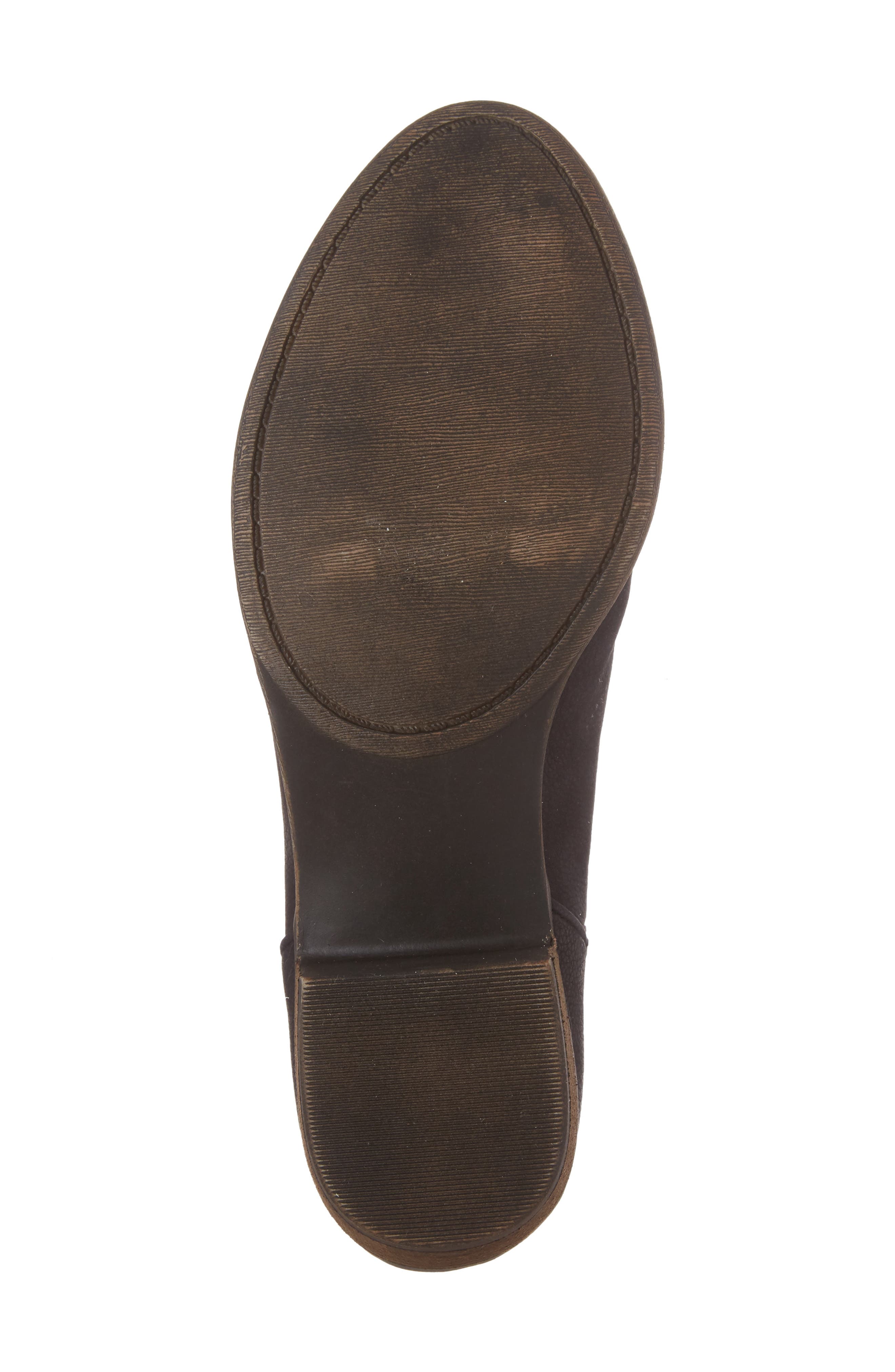 Francine Split Shaft Bootie, Alternate, color, BLACK OILED LEATHER