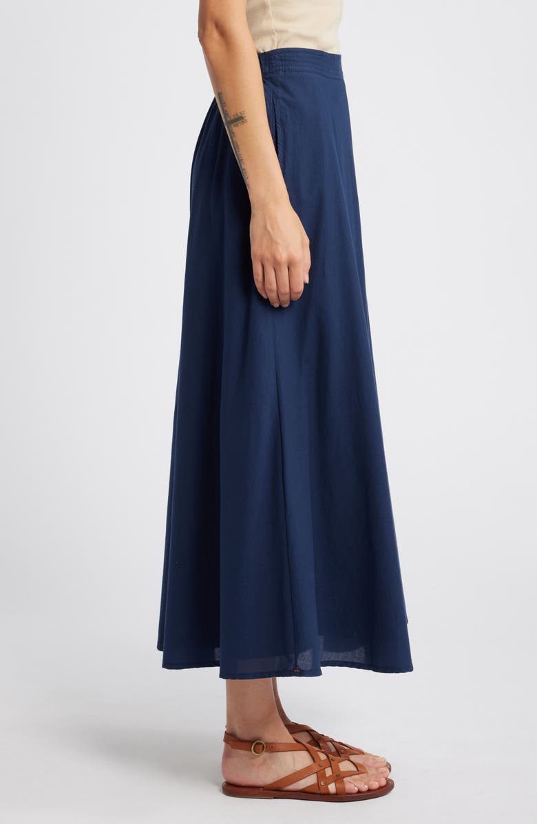 XÍRENA Stela Cotton Poplin Skirt, Alternate, color,