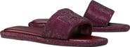 Tory Burch Double T Pavé Slide Sandal